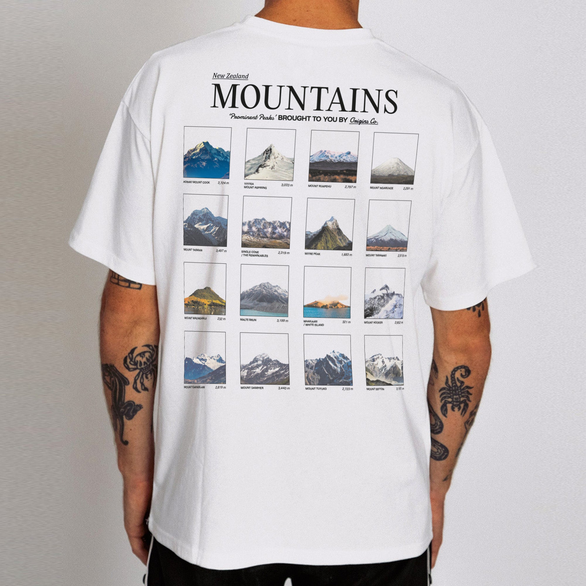 NZ Mountains T-shirt